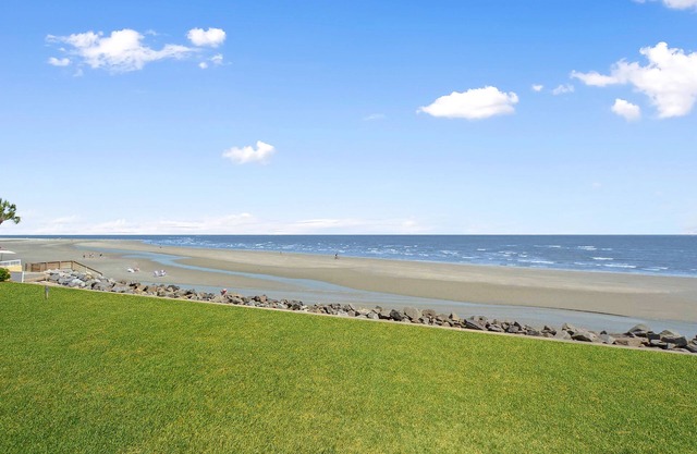 JUST STEPS FROM THE OCEAN.