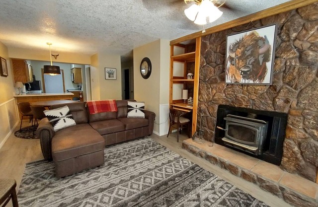 Just steps from the lifts! Dog-friendly Gold Creek Condo