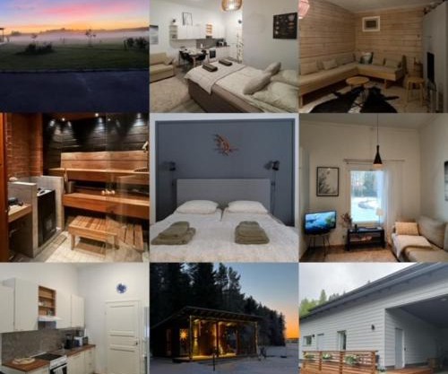 Kontion keidas Maaseudulla Varattavissa myös Takkatupa ja Sauna