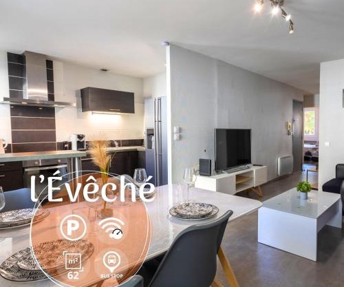 L'Évêché - T3 Spacieux & Traversant en Hypercentre