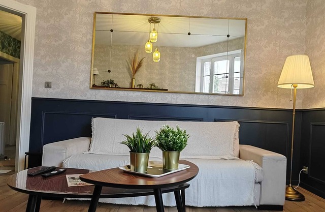 L'appartement Vintage Le Temps d'une Pause 5 mns centre ville gare