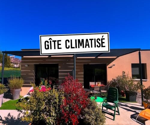 L'escapade dauphinoise, gîte 2 chambres avec terrasse et clim