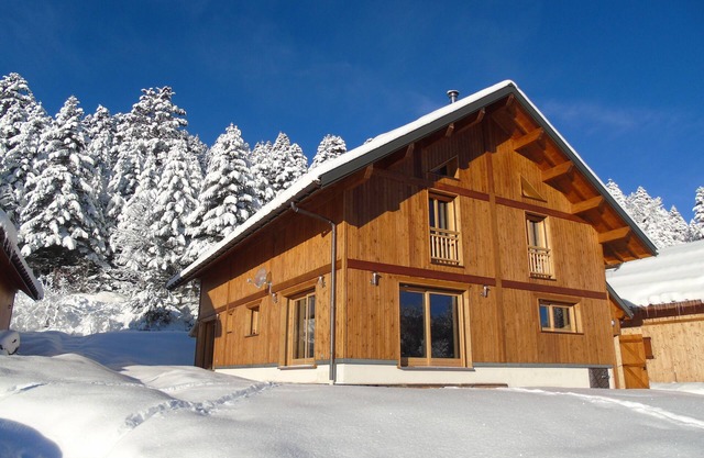 LA FECLAZ Apt in chalet, ski in ski out.