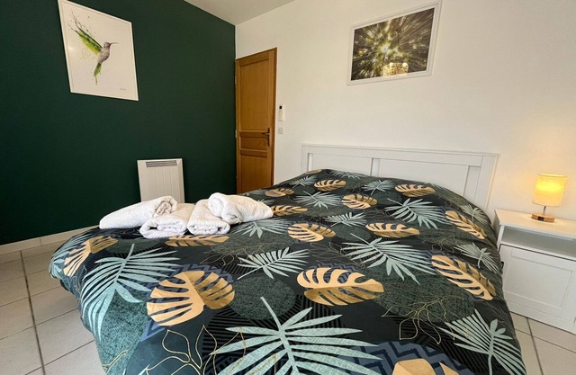 La Flemme en Rose - Villa Avec Piscine - Proche de la Mer - 10 Personnes
