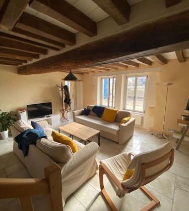 La Maison Bleue, maison mitoyenne de campagne