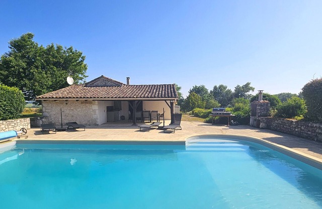 La Noisette, a family holiday home for 6 adults 2 children with private pool.