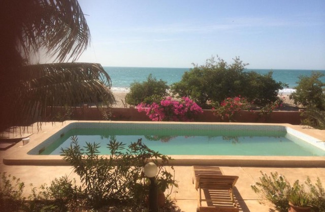 la villa sur la plage