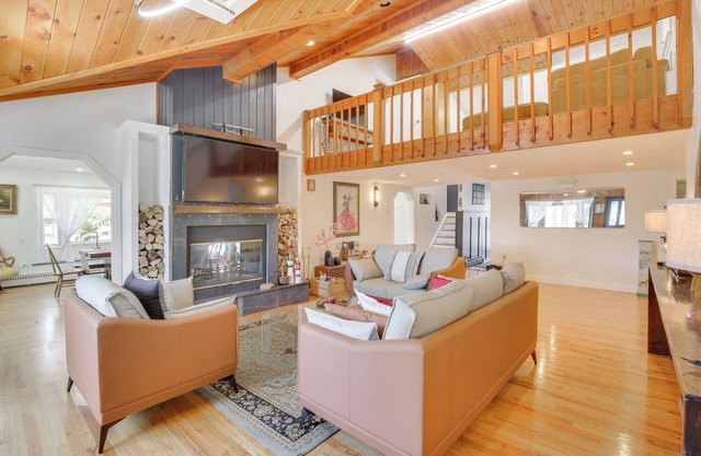 Lake Carmel Access: Waterfront Home w/Deck!