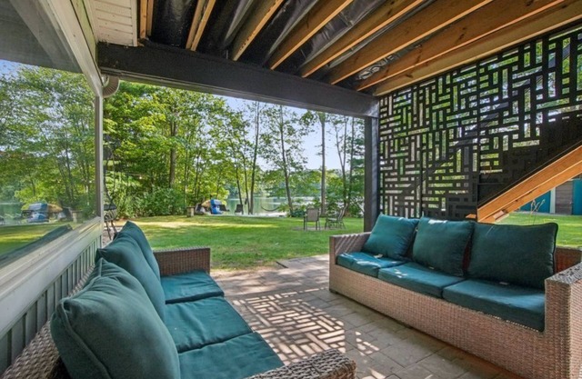 Lake front home for relocating, displaced and remote families