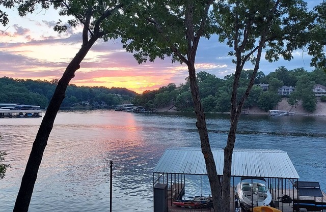Lake front living at its best!