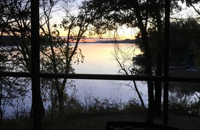 Lake Wisconsin Family Home with great views, beach access, pier.