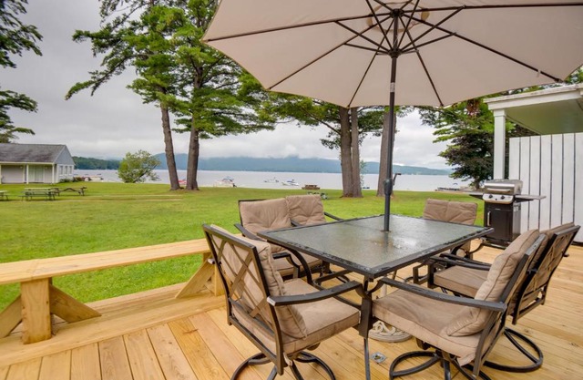 Lakefront Bristol Vacation Rental - Hike and Ski!