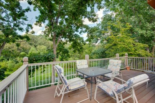 Lakefront Family Cabin with Patios in Odessa!