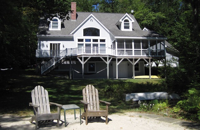 Lakefront Home with Private Beach!