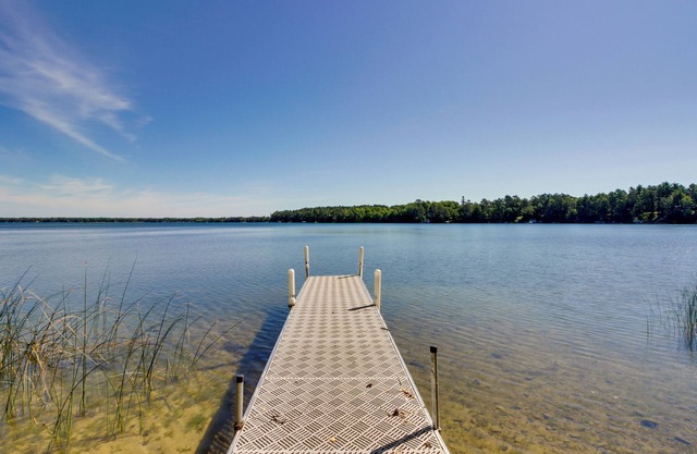 Lakefront Minnesota Escape w/Fire Pit & Boat Dock