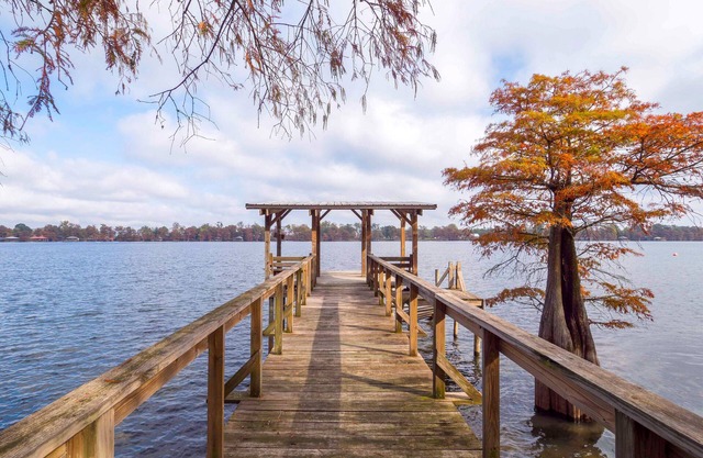 Lakefront Netterville Landing Home w/Private Dock