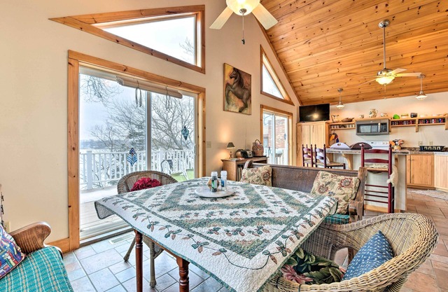 Lakeside Cottage Escape with Private Dock & Deck!