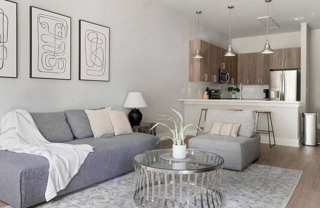 Landing at The Delaney at East Park - 1 Bedroom.