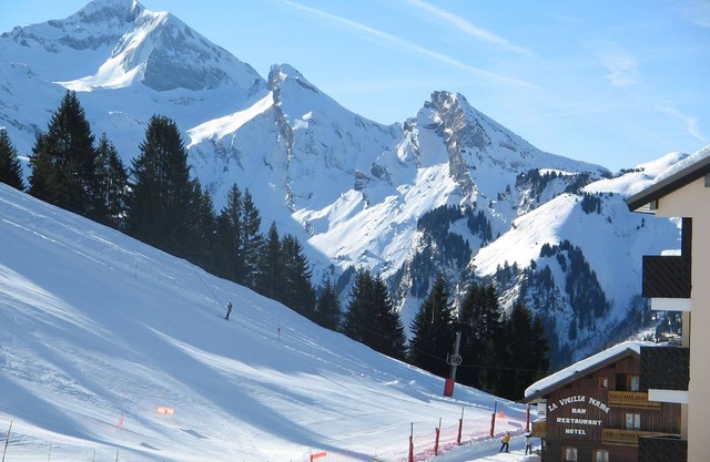 ⛰ Large duplex with swimming pool Manigod - La Clusaz