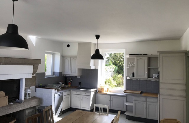 Large house with sea view