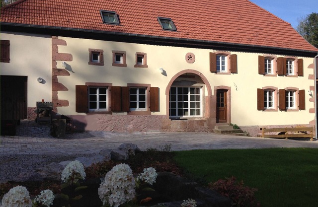 Large Vosges farm surrounded by nature between Strasbourg and Colmar