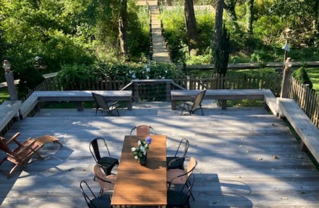 Lark's Nest on the Chester River. Spacious, waterfront home with private dock.
