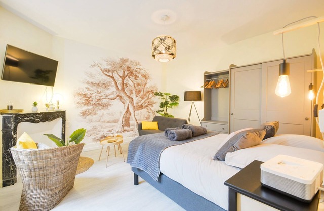 Le Bailly - Apt 3 étoiles avec cour privative