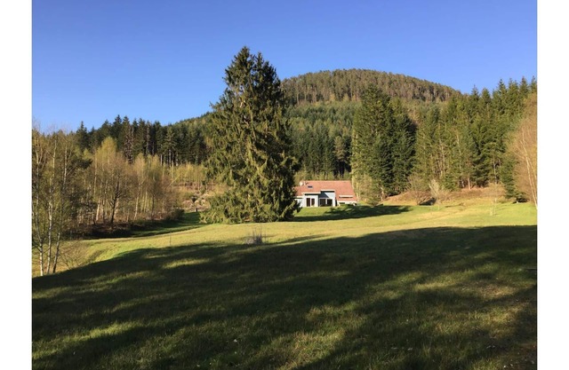 Le Chalet Bleu. On the edge of the forest. Sleeps 7.