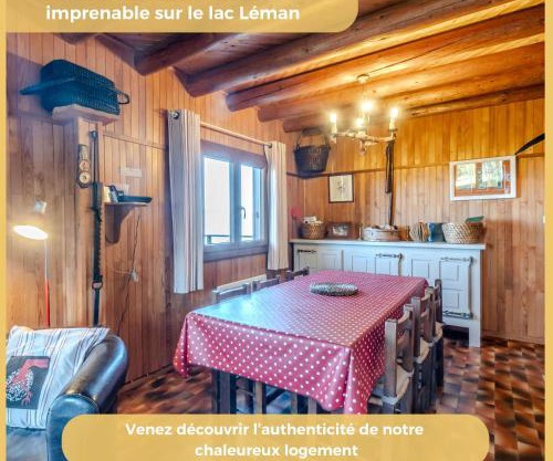 Le Chalet de Jacky I Vue Lac I Lugrin