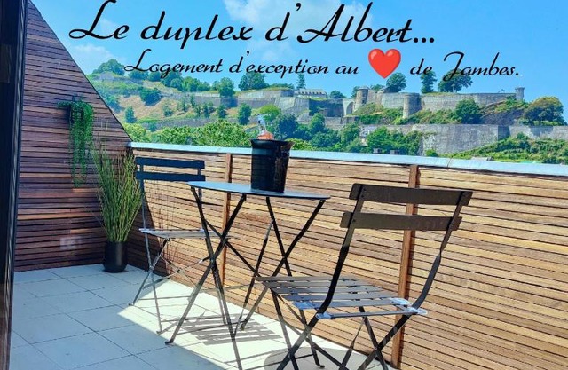 Le duplex d'Albert logement d'exception à Namur