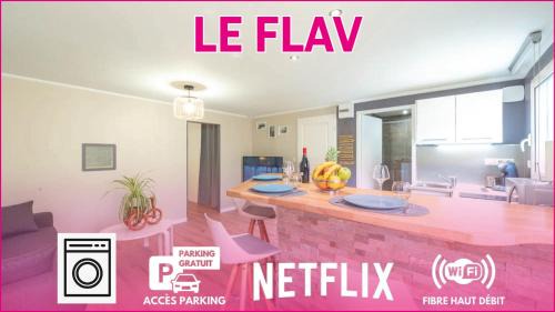 Le Flav - Charmant appartement à 10 mn de Dijon