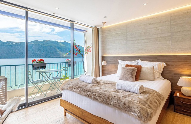 Le Rivage Alpin - vue lac et spa