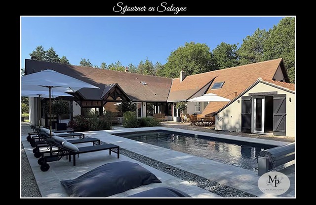 Les 40 Chênes estate in Sologne