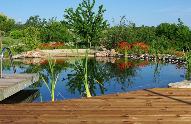 Les bleuets and its natural pool