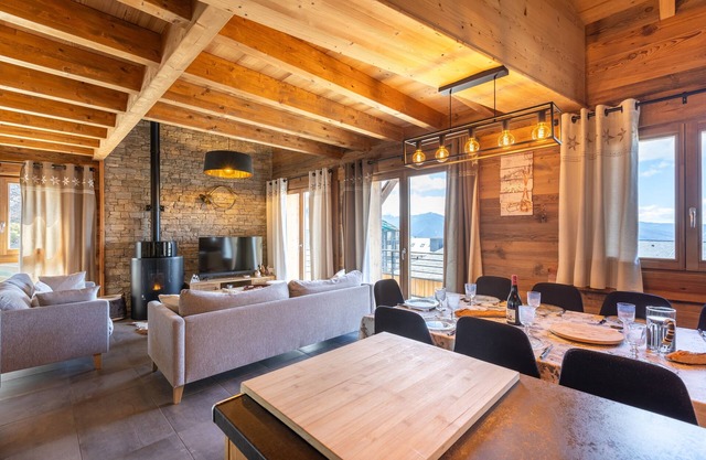 Les Chevreaux - Chalet avec vue montagne