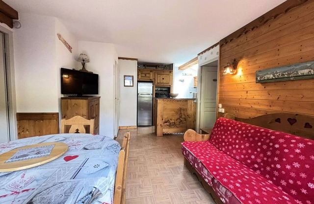 Les Evettes Chalets - Charming apartment at the foot of the slopes, in a residence with swimming pool