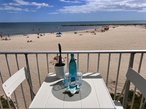 Les pieds dans l'eau - Carnon plage