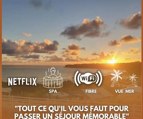 Les Tourterelles - Appartement vue mer & jacuzzi