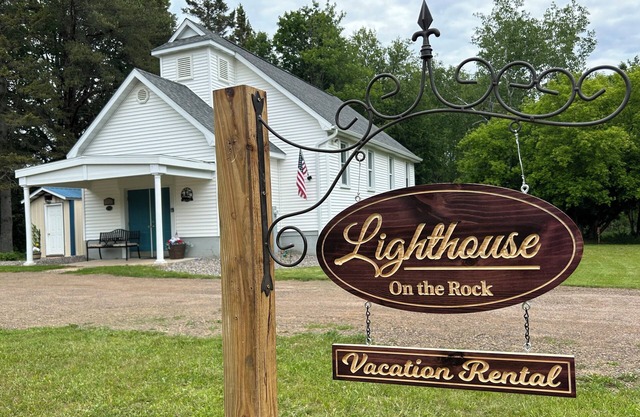 Lighthouse on the Rock: Experience Autumn's Beauty in Iron River