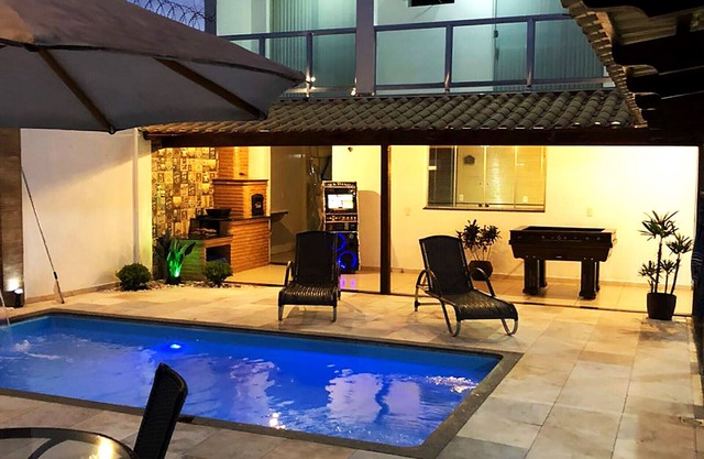Linda casa de alto padrão com Wi-Fi e lazer em MG