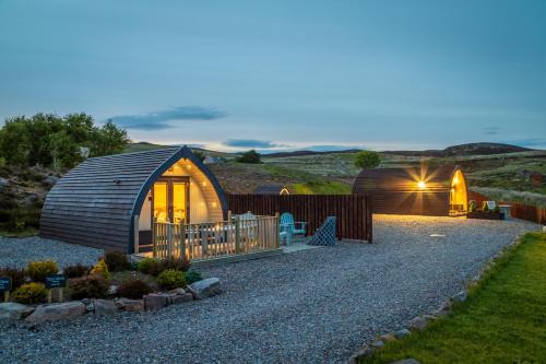 Loch Ewe Luxury Pods