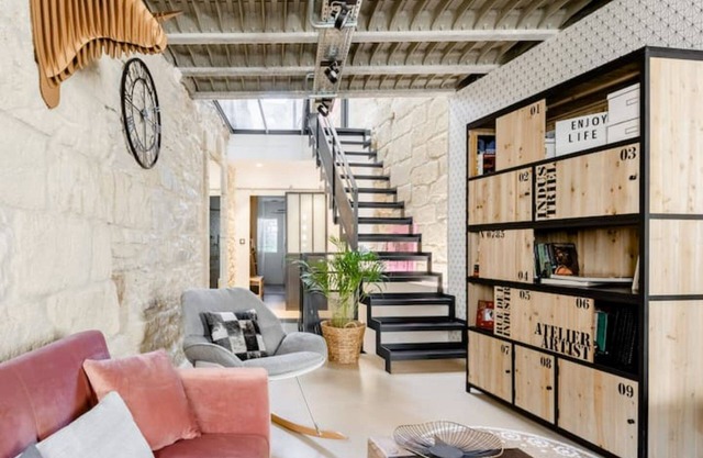 Loft with character and quality fittings