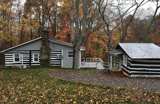 Log House in the Country