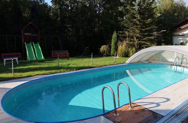 Lovely apartment for 4 guests with pool, WIFI, TV and patio