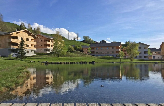 Lovely apartment for 4 guests with WIFI, pool, hot tub, TV, patio and panoramic view