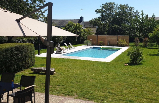 Lovely apartment in villa for 8 guests with WIFI, private pool, TV, terrace and parking