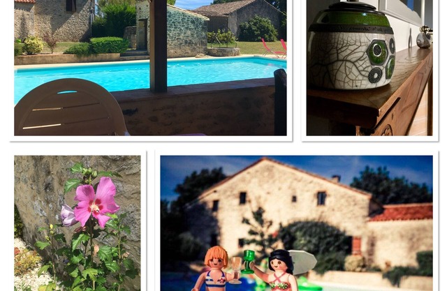 LOVELY, COMFORTABLE STONE VACATION HOME IN QUIET LOCATION WITH PRIVATE POOL