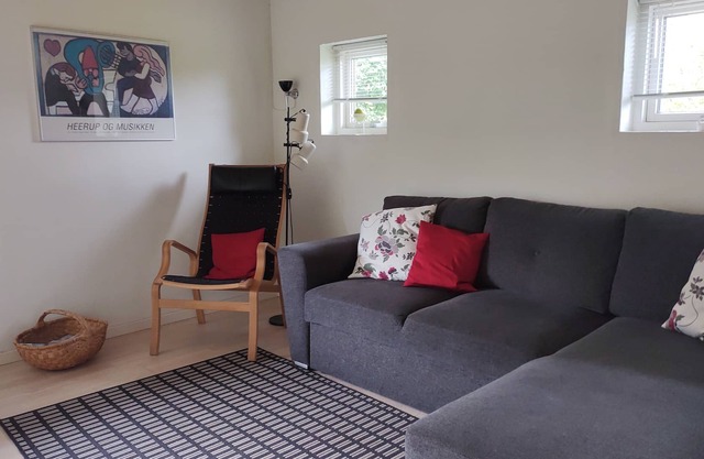 Lovely holiday apartment with a view of the fjord.
