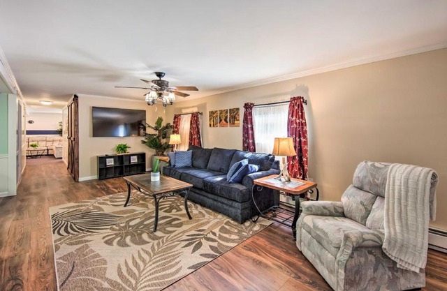 Lovely Moshannon Ground Apartment with Fire Pit