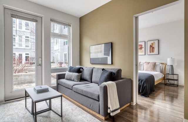 Lovely Somerville 2BR w/W/D, Gym & Roof, nr Assembly T, by Blueground